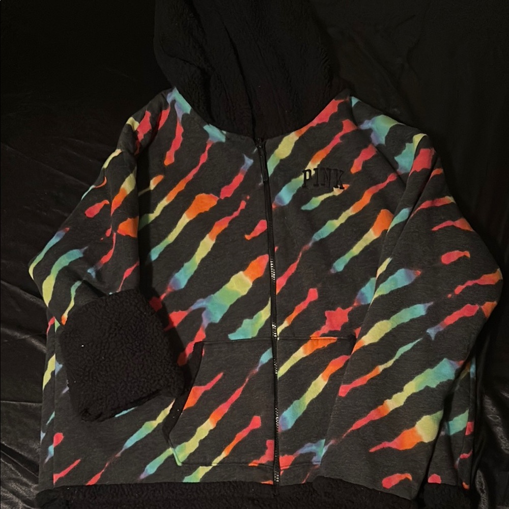 Colorful Striped Hoodie